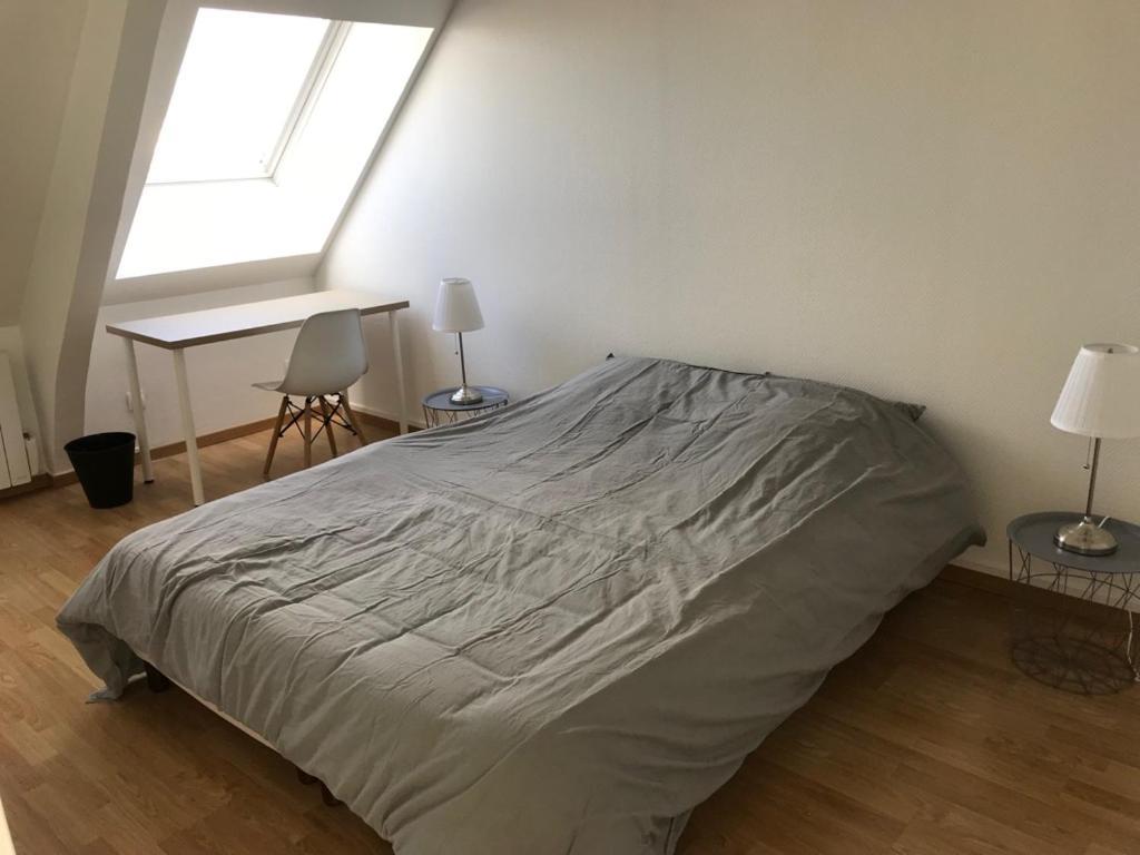 Appartement centre ville - Vue Cathédrale - 33 Reims Esterno foto